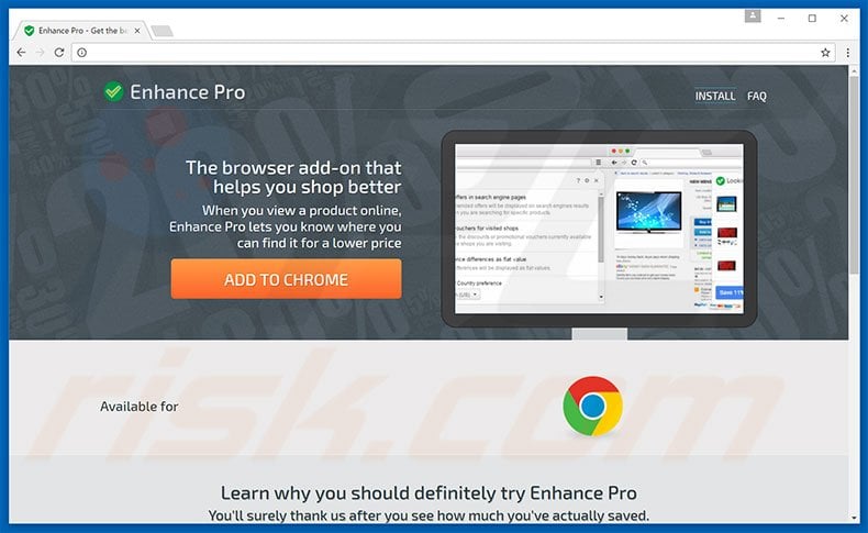 Enhance Pro adware