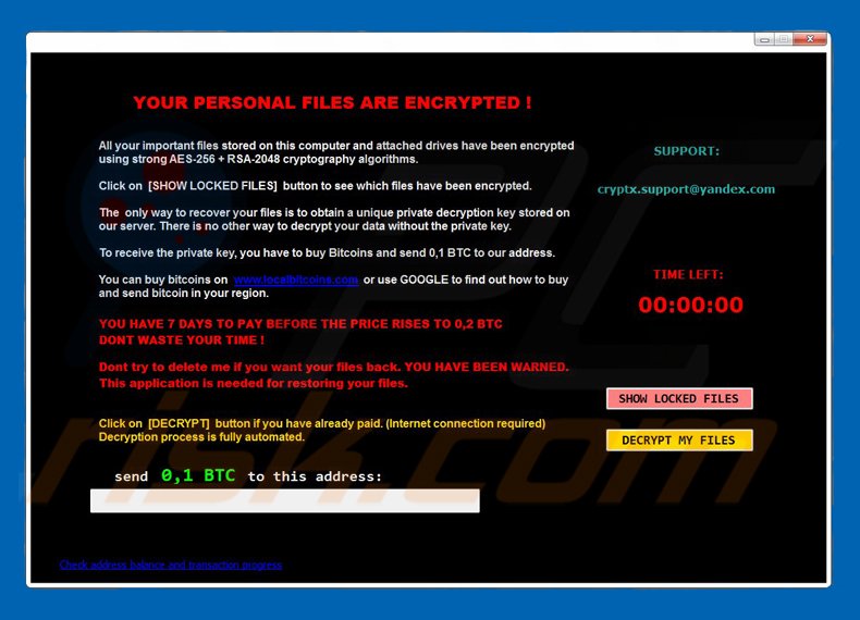 fadesoft ransomware updated variant