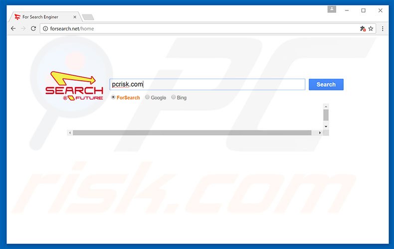 forsearch.net browser hijacker