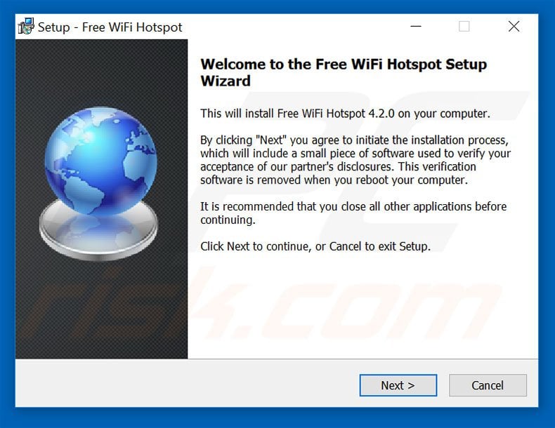 Official Free WiFi Hotspot installer