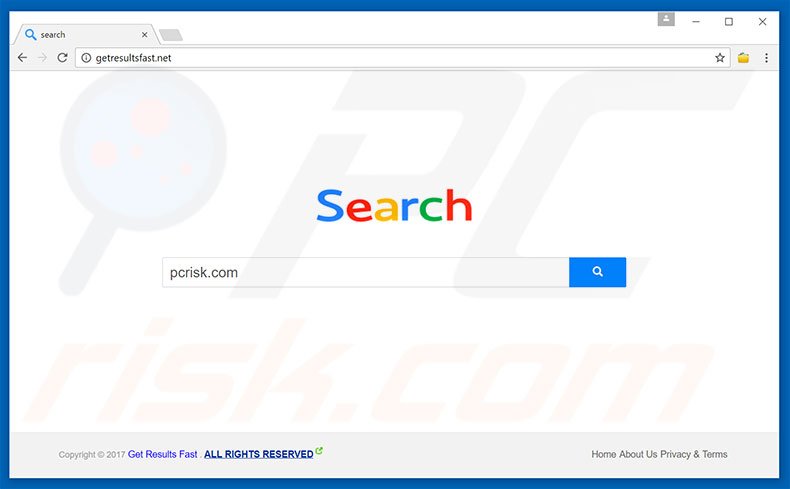 getresultsfast.net browser hijacker