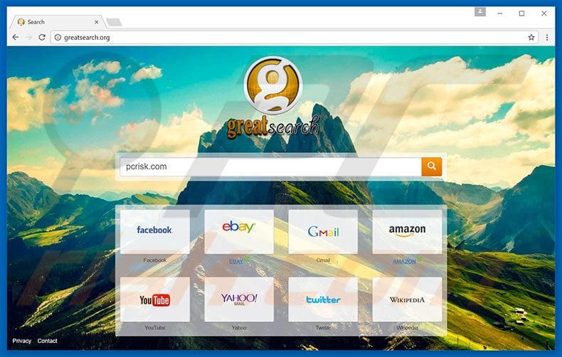 greatsearch.org browser hijacker