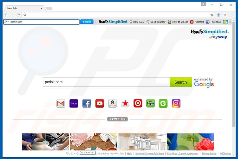 hp.myway.com browser hijacker