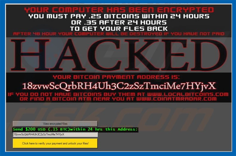 jigsaw HACKED your computer has been encrypted version