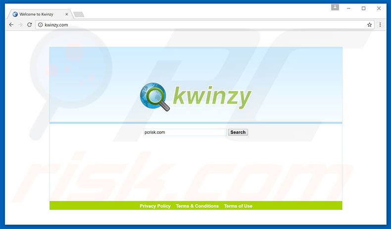 kwinzy.com browser hijacker