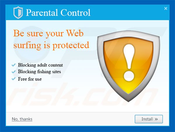 Official ParentalControl adware installer