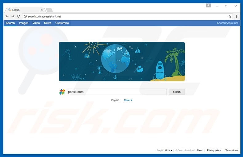 search.privacyassistant.net browser hijacker
