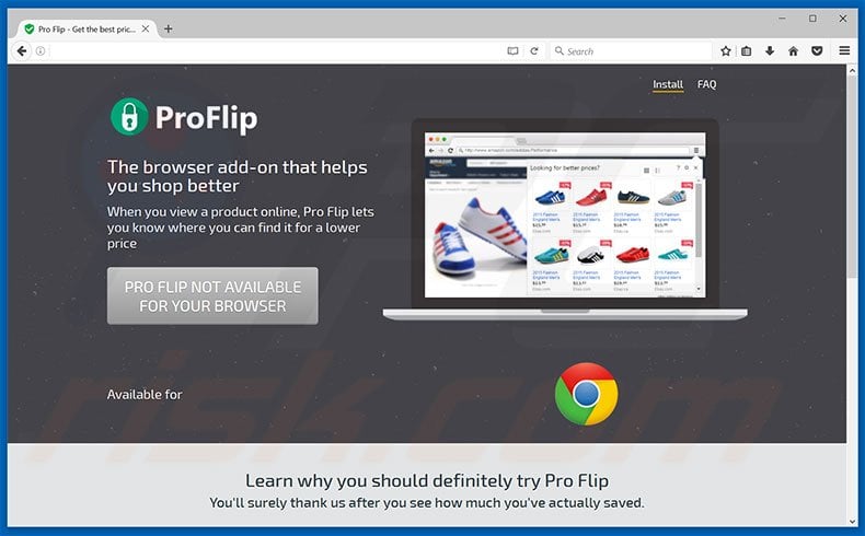 Pro Flip adware