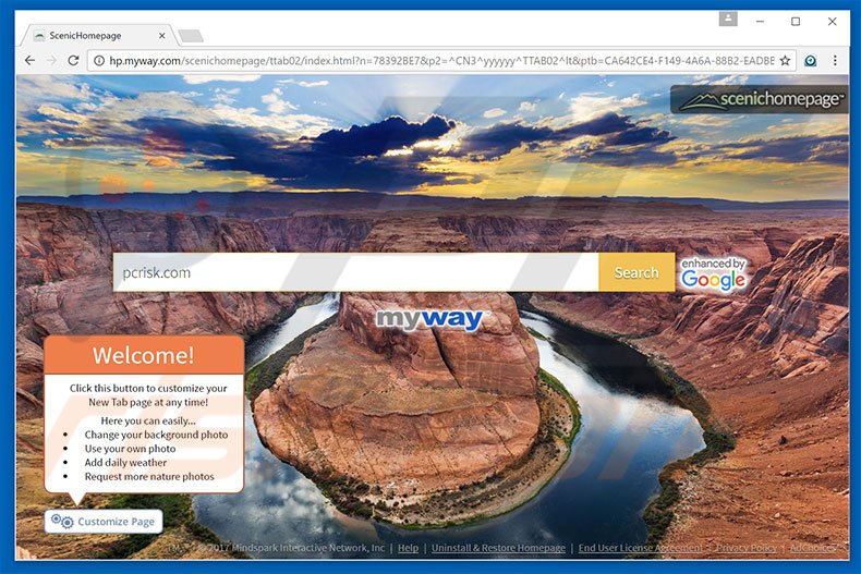 hp.myway.com browser hijacker