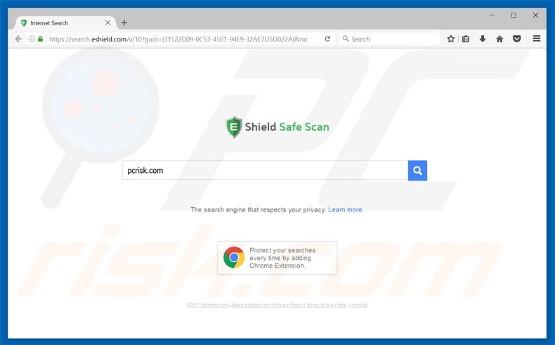 search.eshield.com redirect