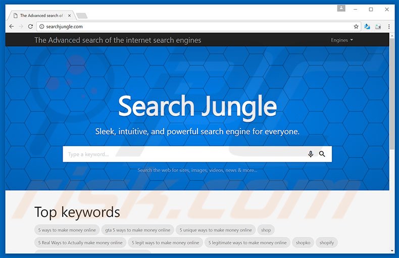 searchjungle.com browser hijacker