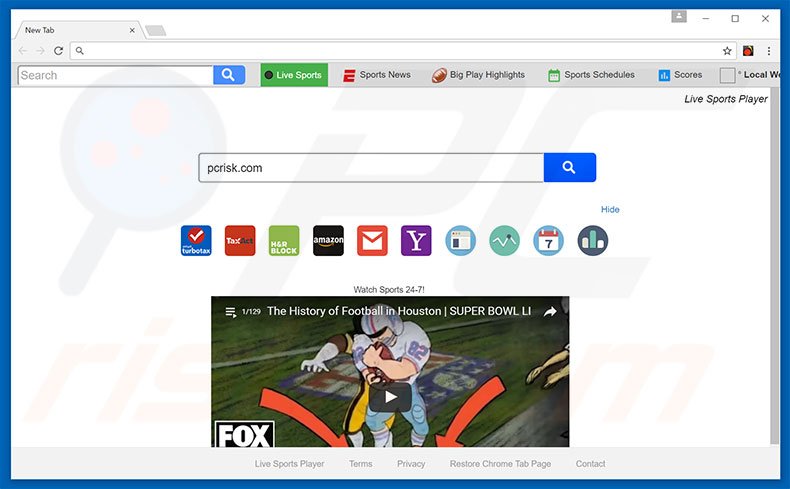 search.searchlivesp.com browser hijacker