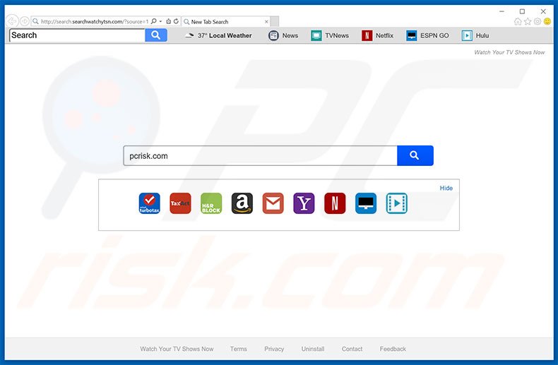 search.searchwatchytsn.com browser hijacker