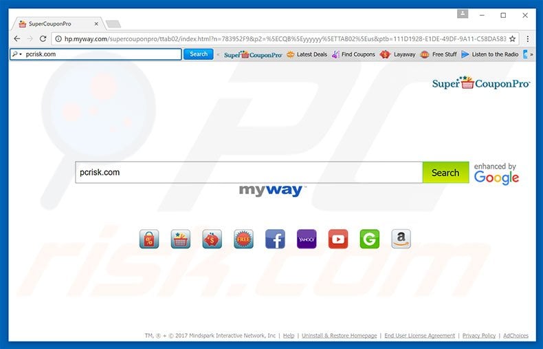 hp.myway.com browser hijacker