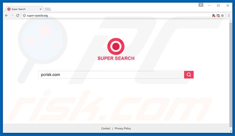 super-search.com browser hijacker