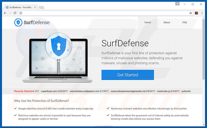 SurfDefense adware