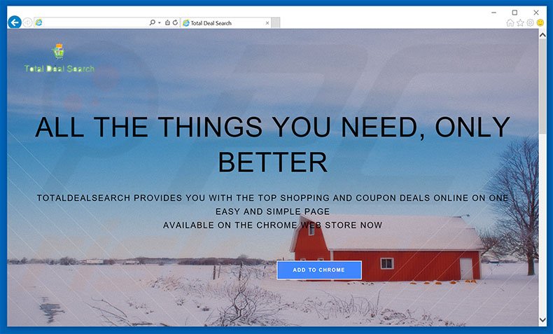Total Deal Search adware