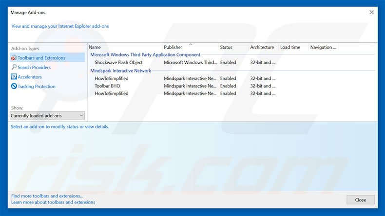 Removing traff-1.ru related Internet Explorer extensions
