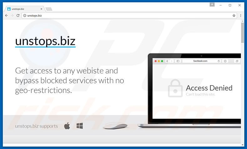 unstops.biz adware