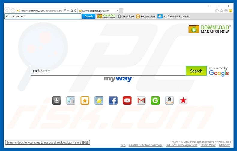 hp.myway.com browser hijacker