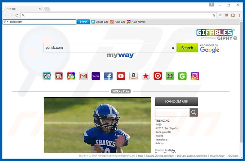 hp.myway.com browser hijacker