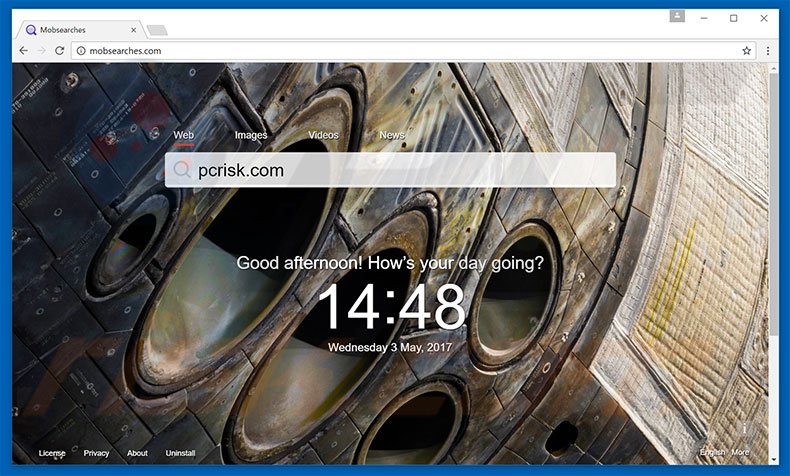mobsearches.com browser hijacker