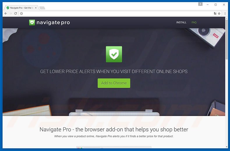 Navigate Pro adware