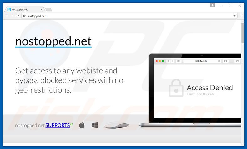nostopped.net adware