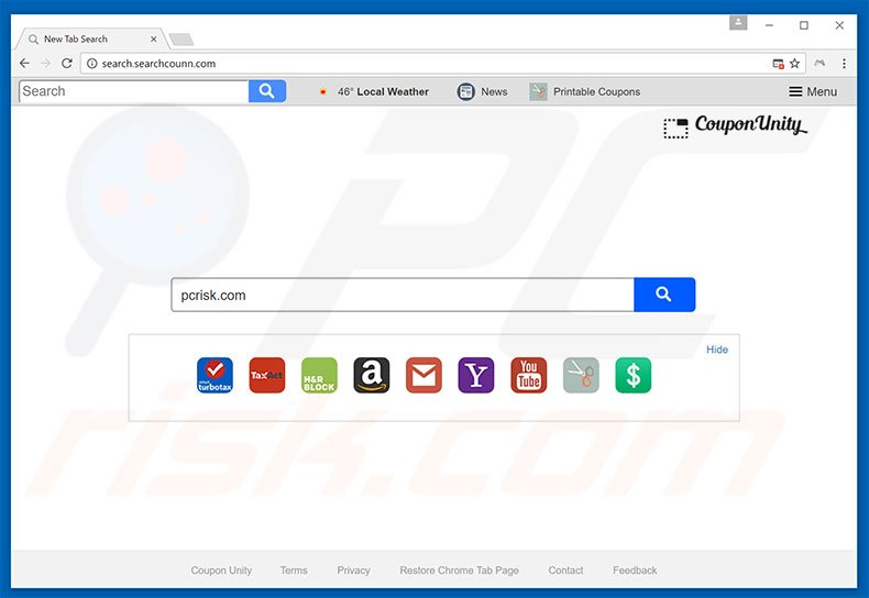 search.searchcounn.com browser hijacker