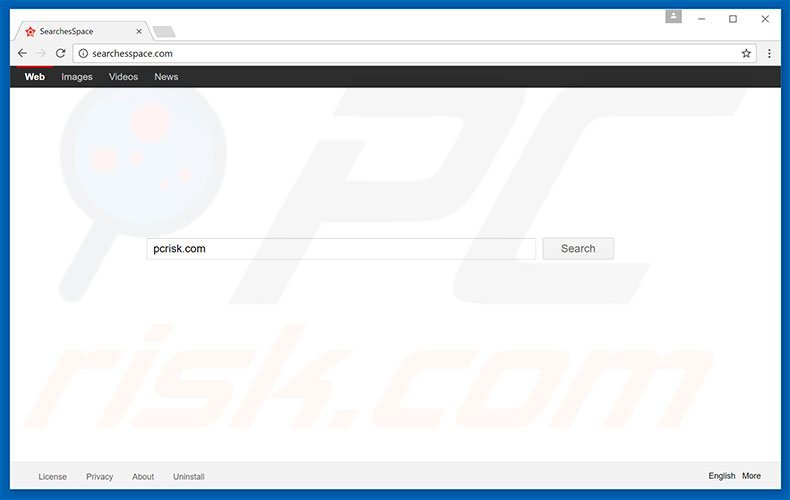 searchesspace.com browser hijacker