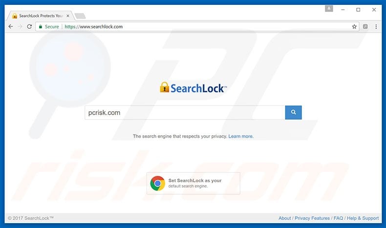 searchlock.com browser hijacker
