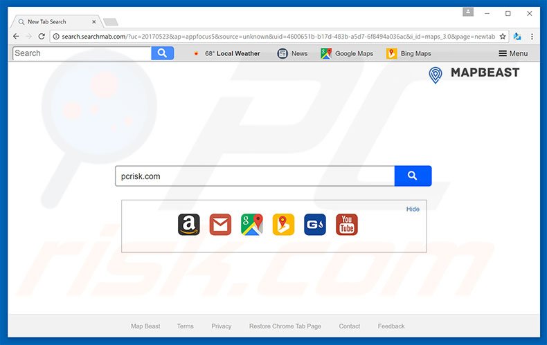 search.searchmab.com browser hijacker