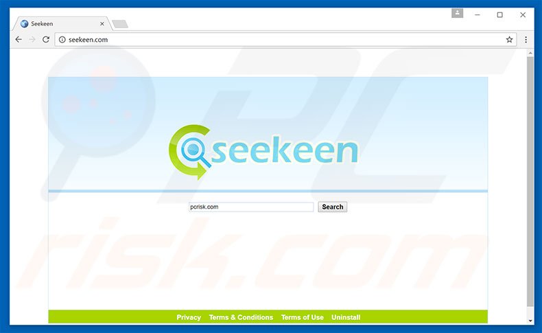 seekeen.com browser hijacker