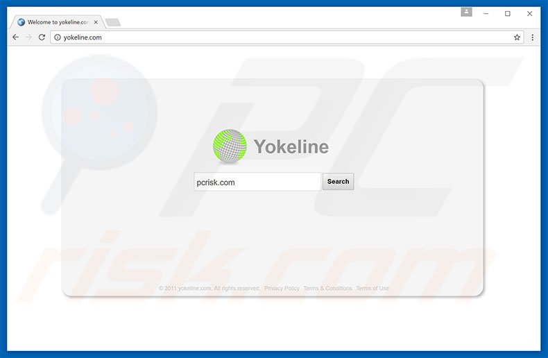 yokeline.com browser hijacker