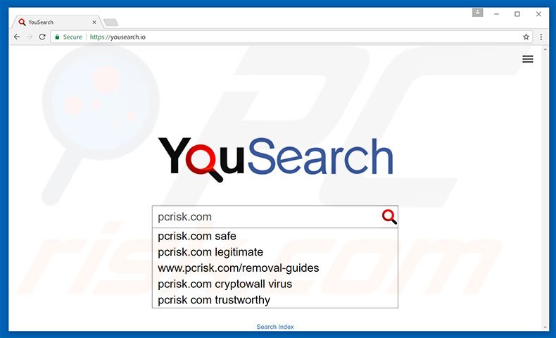 yousearch.io browser hijacker