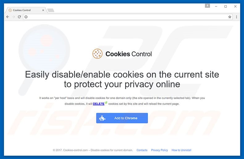 Cookies Control adware