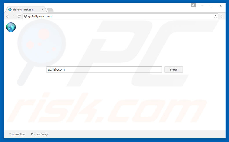 globallysearch.com browser hijacker