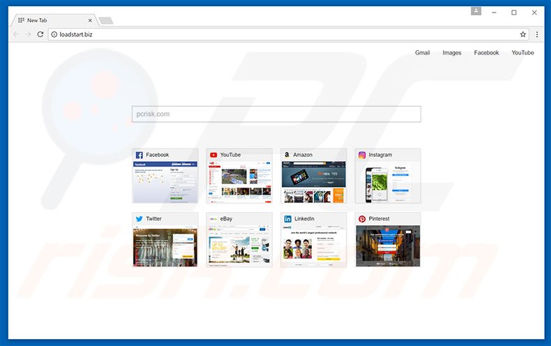loadstart.biz browser hijacker