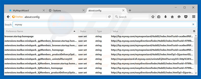 Removing hp.myway.com from Mozilla Firefox default search engine