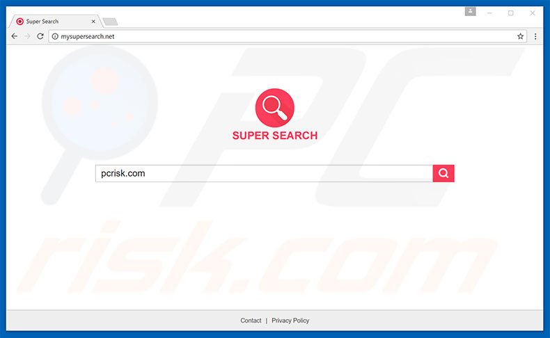 mysupersearch.net browser hijacker