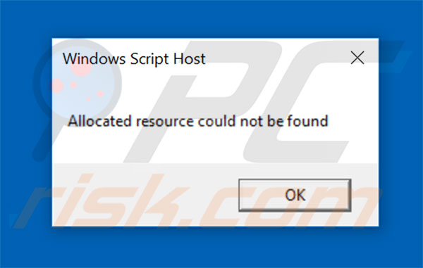 PowerShell fake error