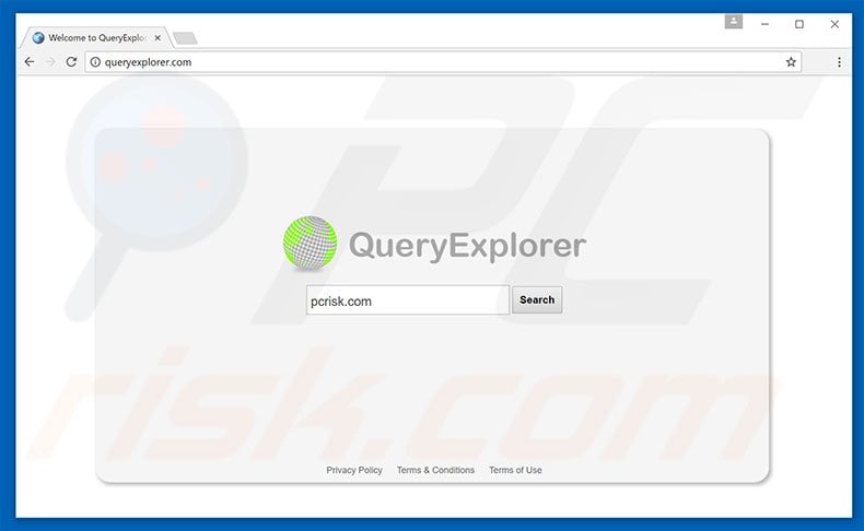 queryexplorer.com browser hijacker