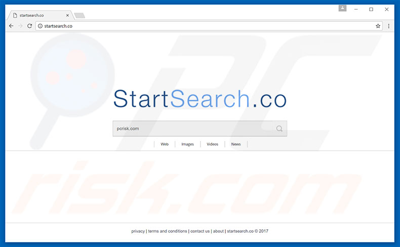 startsearch.co browser hijacker