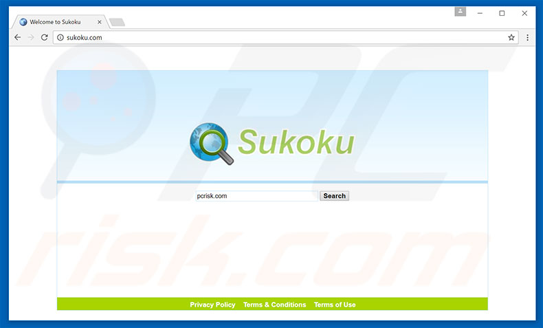 sukoku.com browser hijacker