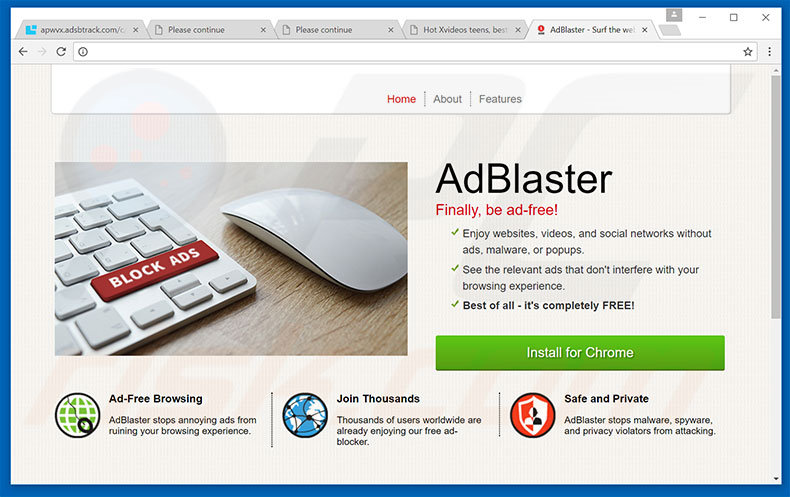 AdBlaster adware