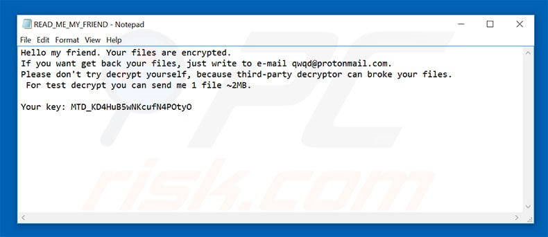 DCry decrypt instructions