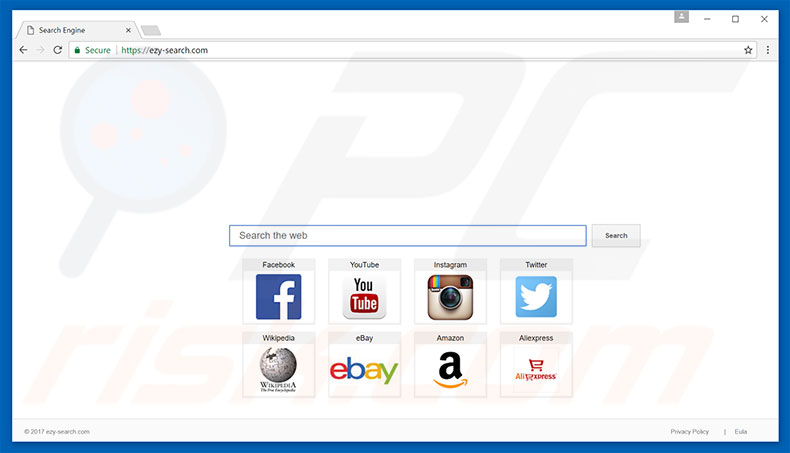 ezy-search.com browser hijacker