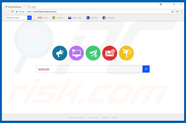 home.fastemailaccess.com browser hijacker
