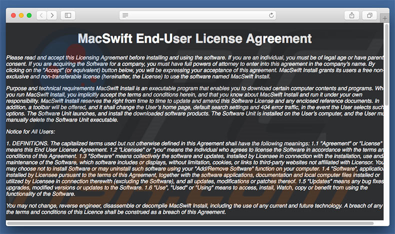 MacSwift adware