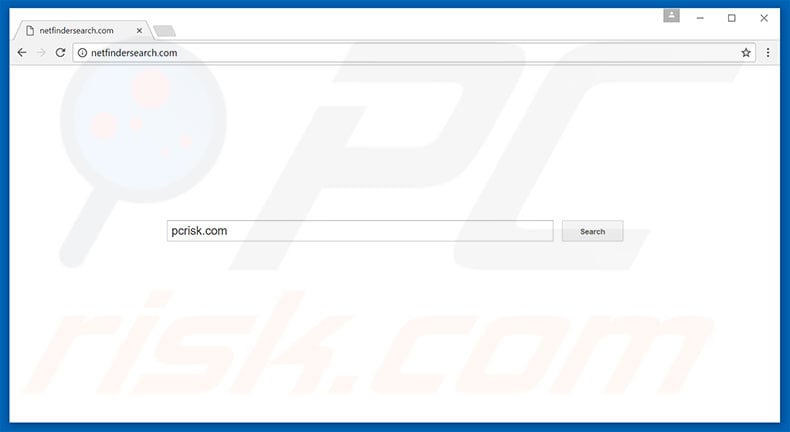 netfindersearch.com browser hijacker